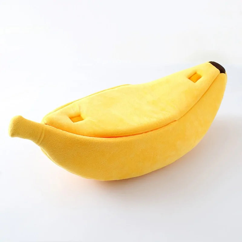 Portable Banana Pet Bed