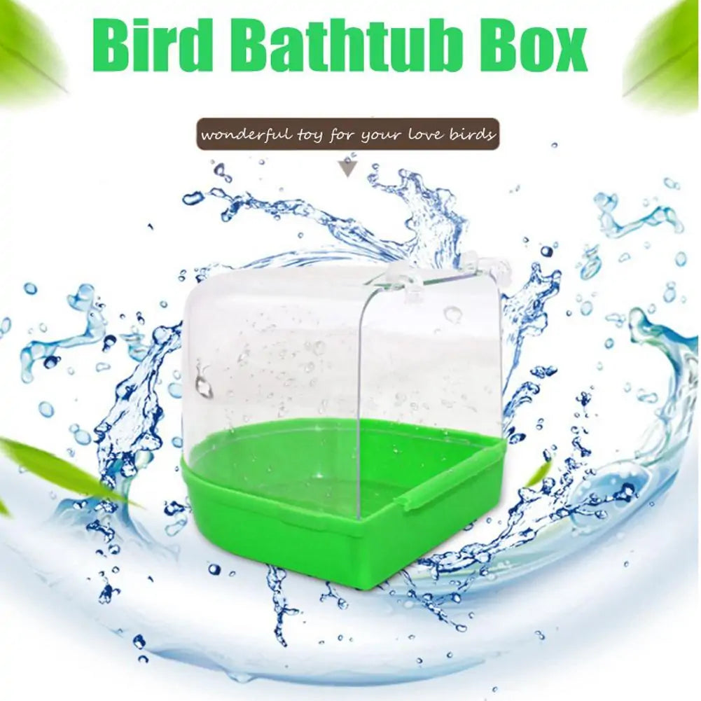 Parrot Bird Bathtub Box