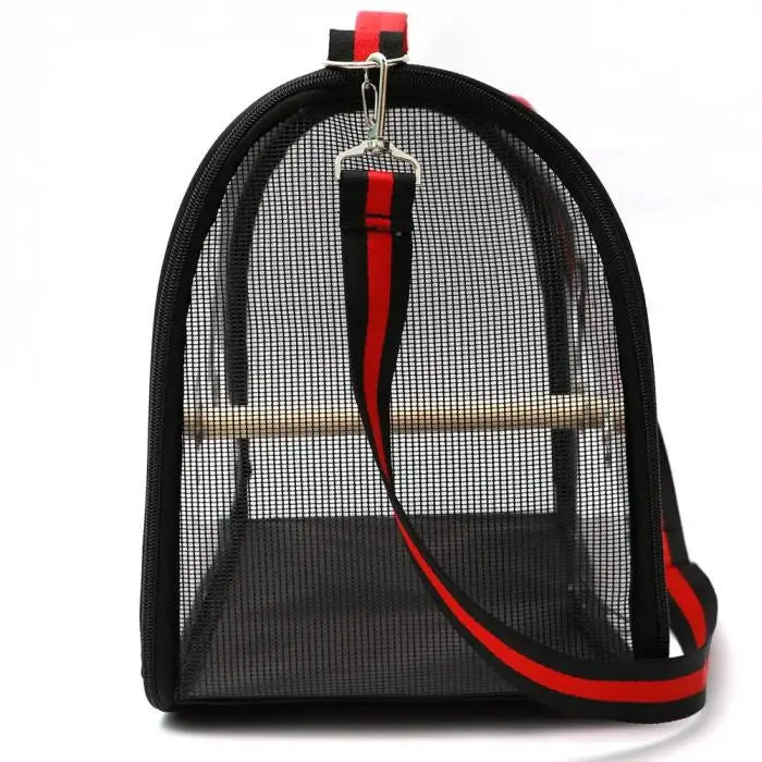 Bird Carrier Cage Transparent PVC Breathable Parrots Travel Bag Pet Backpack Birdcage Bird Travel Bag Pet Supplies Pet Carrier