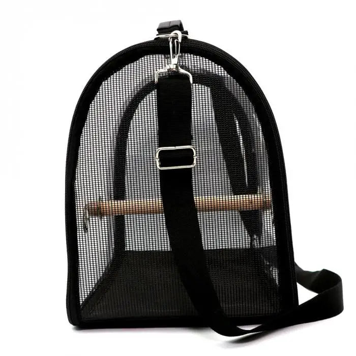 Bird Carrier Cage Transparent PVC Breathable Parrots Travel Bag Pet Backpack Birdcage Bird Travel Bag Pet Supplies Pet Carrier