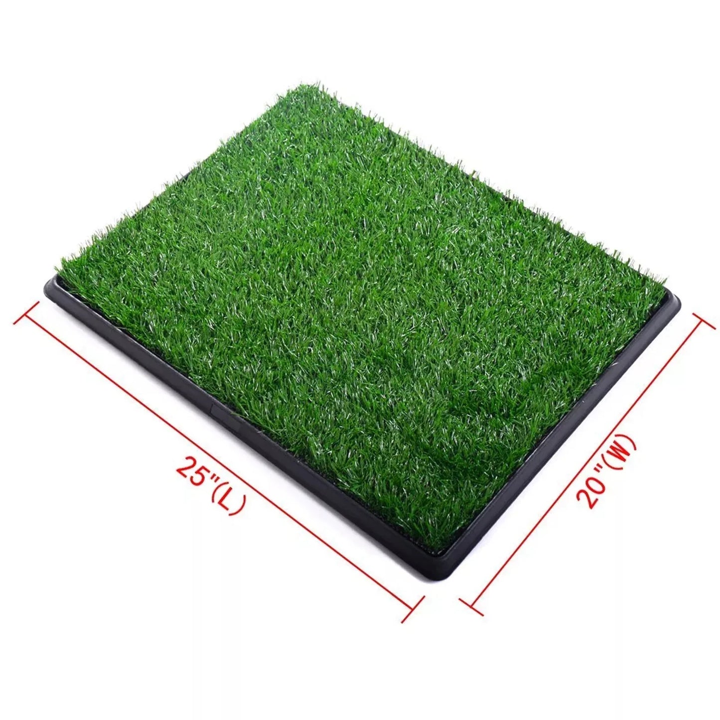 Pet Potty Trainer Grass Mat Dog Puppy Training Pee Patch Pad Indoor Toilet