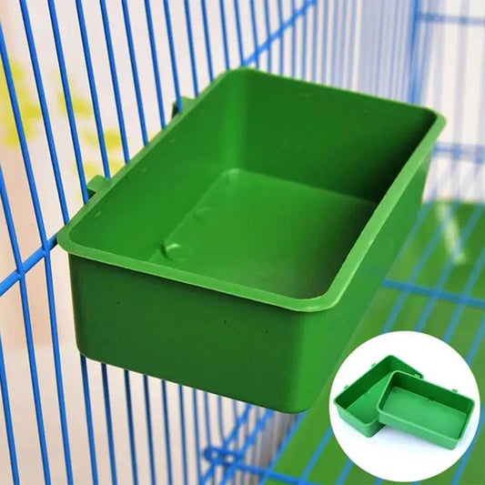 Bird Water Bath Tub For Pet Cage Hanging Shower Bowl Parrot Parakeet Bird Bath Birdbath Bird Feeder Food Water Bowl Bathroom Toy