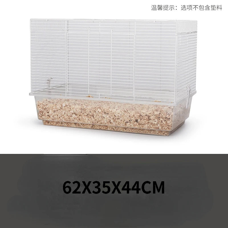 Hamster Cage Golden Silk Bear 60 Basic House Hedgehog Guinea Pig Rabbit Honey Bag Glider Pet Nest Cage Pet Supplies