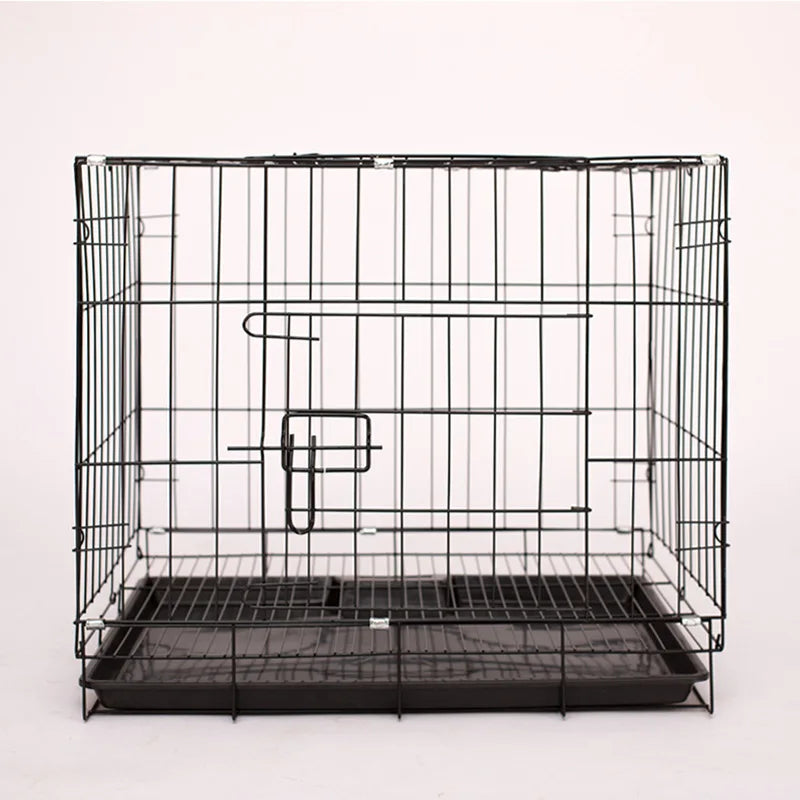 Pet Items  Rabbit Cage Kitten Puppy Cage Pure Metal Foldable Portable Pet Cage Home Bedroom Pet Essential Supplies