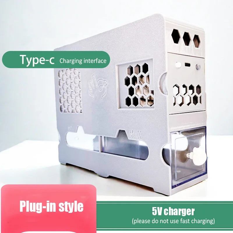 Bird Grain Blowing Machine Washable Electric Bird Food Shucker Cereals Peeling Shell Blower Birds Supplies Parrot Accessories