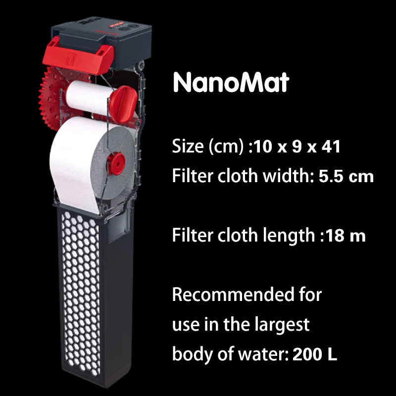 New NanoMat Fleece Roller Filter for Saltwater Aquariums, Red Sea ReefMat 250 ReefMat 500 ReefMat 1200