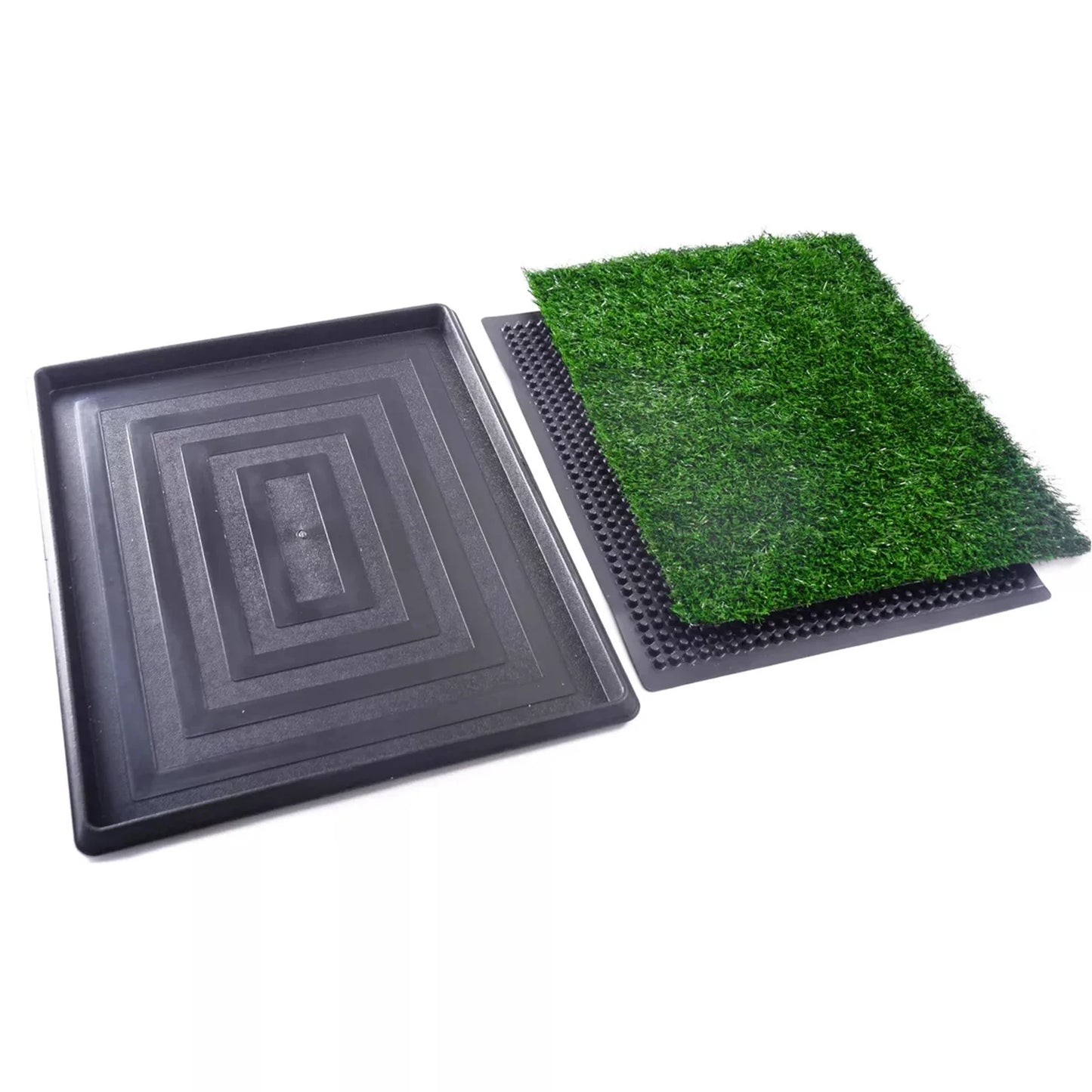 Pet Potty Trainer Grass Mat Dog Puppy Training Pee Patch Pad Indoor Toilet