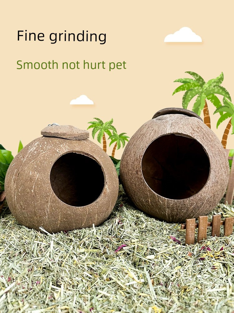 Cooling Landscaping Supplies House Flower Branch Mouse Coconut Shell Nest