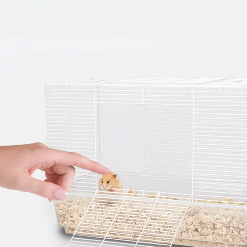 Hamster Cage Golden Silk Bear 60 Basic House Hedgehog Guinea Pig Rabbit Honey Bag Glider Pet Nest Cage Pet Supplies