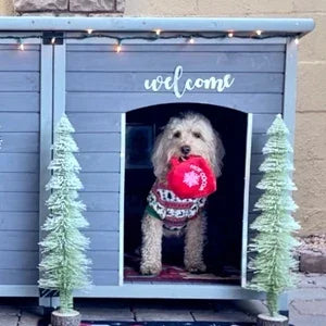 Outdoor Dog House 59.1" Extra Large 100% Insulated Dog Kennel with Liner Keep Warm in Winter,Metal Frame Dog Cage