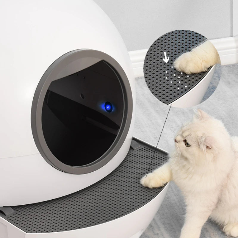 Smart Cat Litter Box Large Tray Self-cleaning Cats Toilet Automatic Closed Sandboxes Electronic Smart Litter for Cat Pet Product