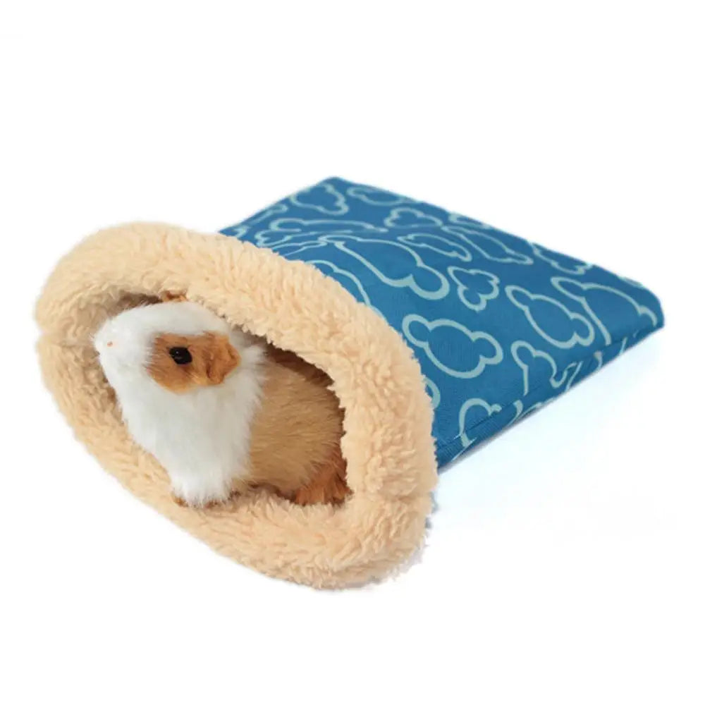 New Pet Guinea Pig Sack Hamster Nest Waterproof Windproof Small Pet Hedgehog Squirrel Hamster Bed Guinea Pig Sleeping Bag Warm