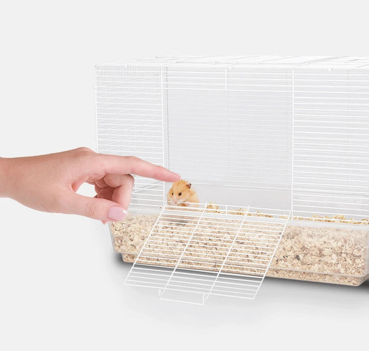 Hamster Cage Golden Silk Bear 60 Basic House Hedgehog Guinea Pig Rabbit Honey Bag Glider Pet Nest Cage Pet Supplies