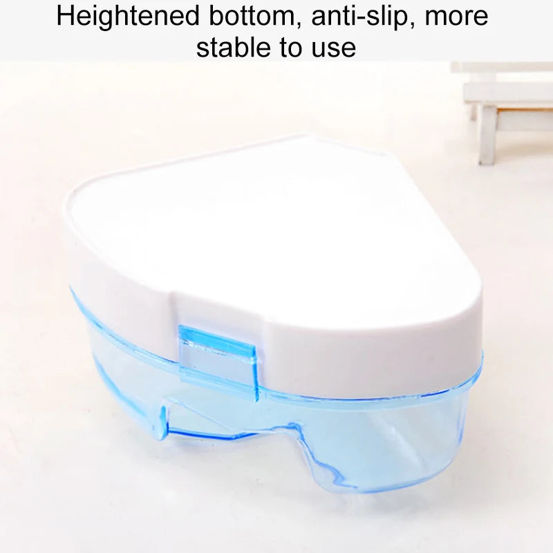 Transparent Hamster Toilet Plastic Deodorizing Bath Basin With Shovel Large Space Bathroom Sand Nest Bathing Tub Pet Supplies