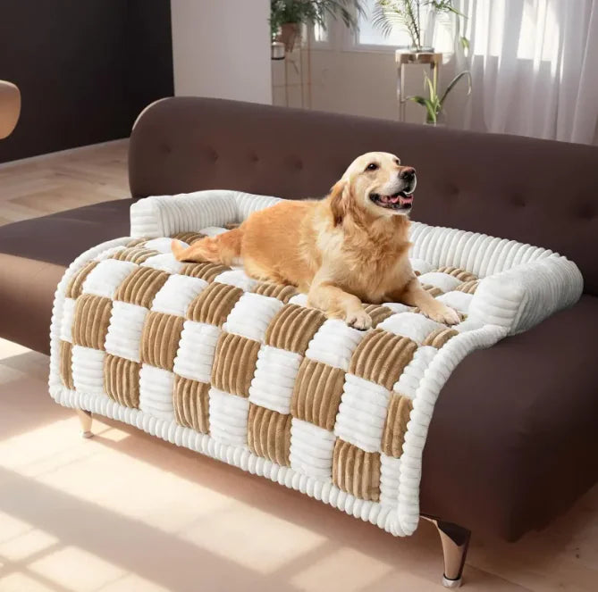 Plush Thickened Warm Pet Bed