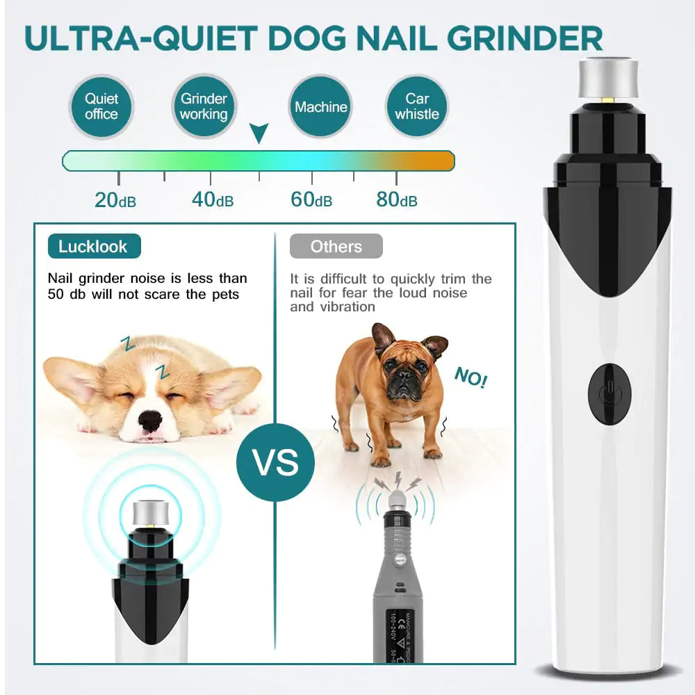 Rechargeable Pet Nail Trimmer